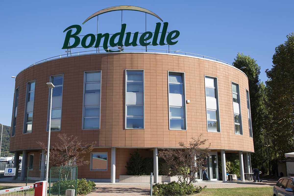 La sede di Bonduelle Italia a San Paolo D'Argon (Bergamo)